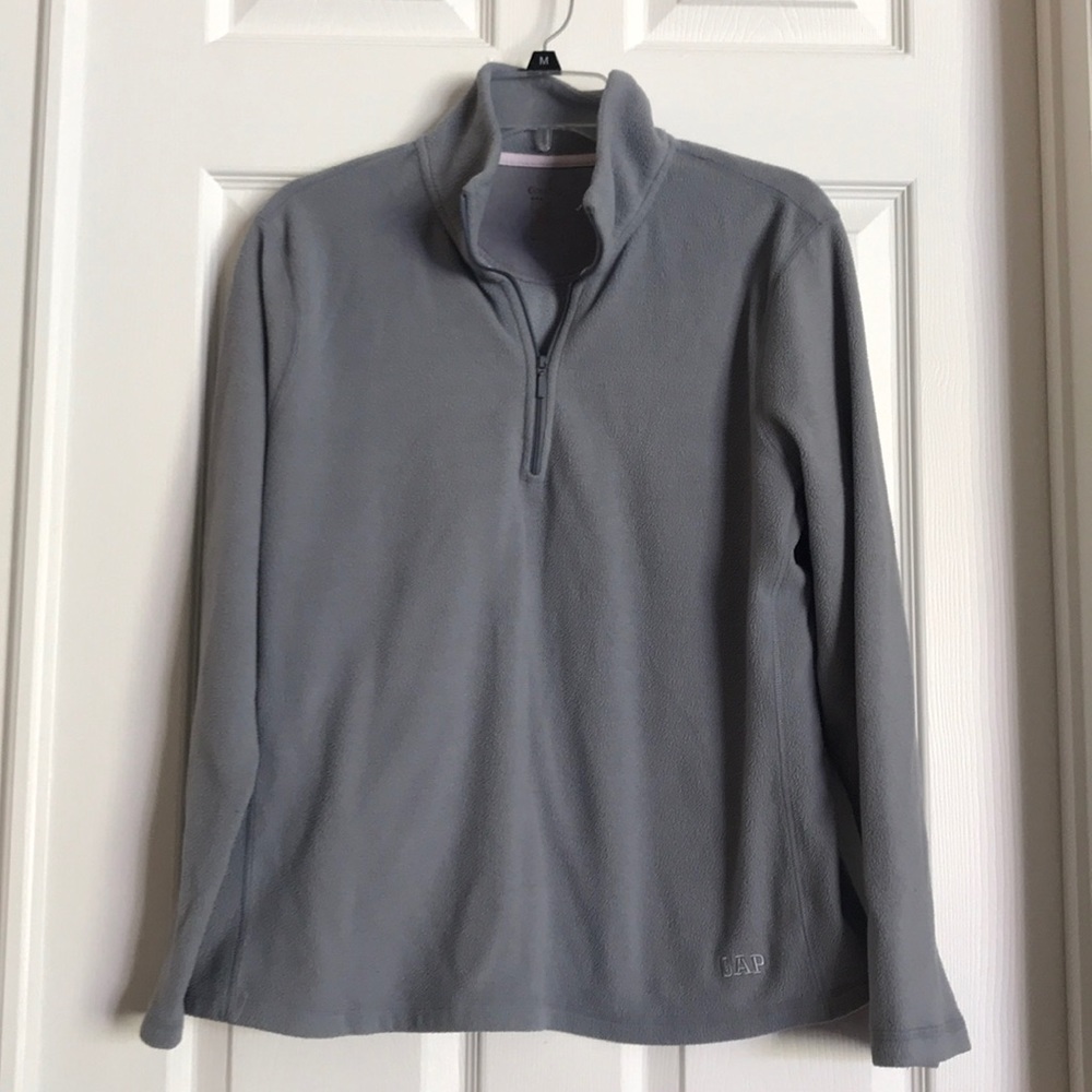 GAP Polar Fleece half-zip l/s pullover top